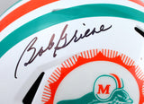 Bob Griese Autographed F/S Miami Dolphins Tribute Speed Helmet w/ 2 Insc- JSA W *Black Image 2
