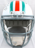 Bob Griese Autographed F/S Miami Dolphins Tribute Speed Helmet w/ 2 Insc- JSA W *Black Image 4