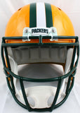 Aaron Jones Autographed Green Bay Packers F/S Speed Helmet-Beckett W Hologram *Black Image 3