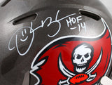 Derrick Brooks Signed Tampa Bay Buccaneers F/S 97-13 Speed Authentic Helmet w/HOF-Beckett W Hologram *White Image 2