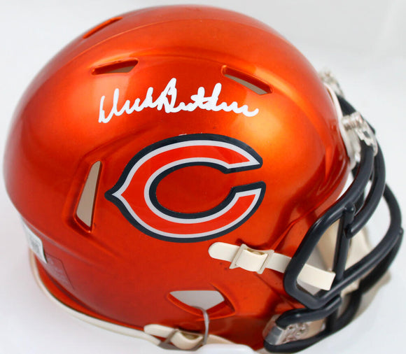 Dick Butkus Autographed Chicago Bears Flash Speed Mini Helmet - Beckett W Hologram *White Image 1