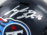 Treylon Burks Autographed Tennessee Titans F/S Speed Helmet-Beckett W Hologram *Silver Image 2