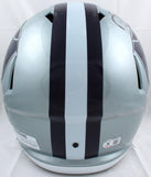 Darren Sproles Autographed Kansas State F/S Speed Helmet-Beckett W Hologram *Black Image 4