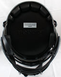 TJ Watt Autographed Pittsburgh Steelers F/S Eclipse Speed Helmet - Beckett W Hologram *Silver Image 5