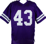 Darren Sproles Autographed Purple College Style Jersey *UP-Beckett W Hologram *Black Image 3