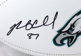 Brent Celek Autographed Philadelphia Eagles Logo Football w/SB Champs-Beckett W Hologram *Black Image 2