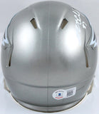 Brent Celek Autographed Philadelphia Eagles Flash Speed Mini Helmet-Beckett W Hologram *White Image 3