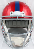 Michael Strahan Autographed New York Giants F/S Flash Speed Helmet w/HOF-Beckett W Hologram *White Image 3