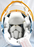 Austin Ekeler Autographed Los Angeles Chargers F/S Flash Speed Authentic Helmet-PSA *White Image 5