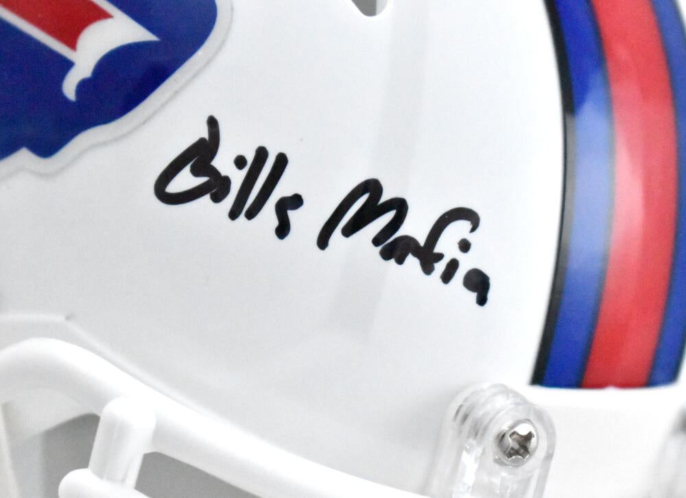 Buffalo Bills Mafia Black-Red Mini Football Helmet Decals