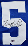 Kwity Paye Autographed Blue Pro Style Jersey *Full Name- Beckett W Hologram *Silver Image 2