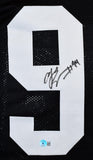 AJ Epenesa Autographed Black College Style Jersey w/Fight/Cyclones Suck- Beckett W Hologram *Black  Image 3