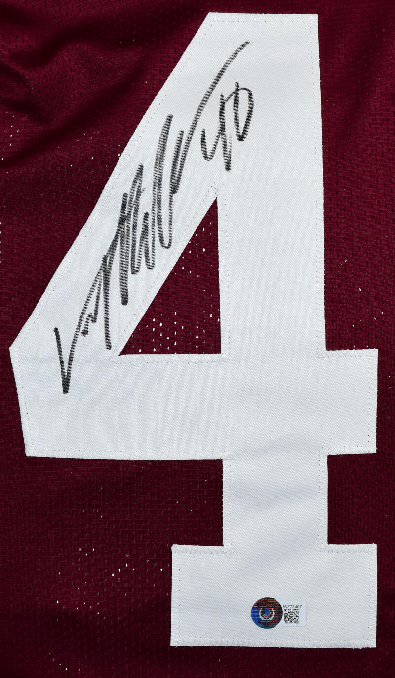 Von Miller Autographed Maroon College Style Jersey-Beckett W