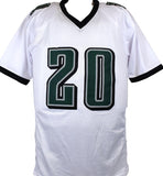 Brian Dawkins Autographed White Pro Style Jersey - Beckett W Hologram *Silver Image 3