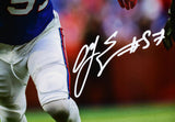 AJ Epenesa Autographed Buffalo Bills 8X10 Stance Photo- Beckett W Hologram *White Image 2