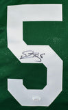 Donovan McNabb Autographed Light Green Pro Style Jersey- JSA W *Black Image 2