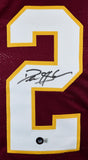 Deion Sanders Autographed Maroon College Style Jersey - Beckett W Hologram *2 Image 2