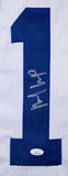 Michael Gallup Autographed White Pro Style Jersey- JSA W *Silver Image 2