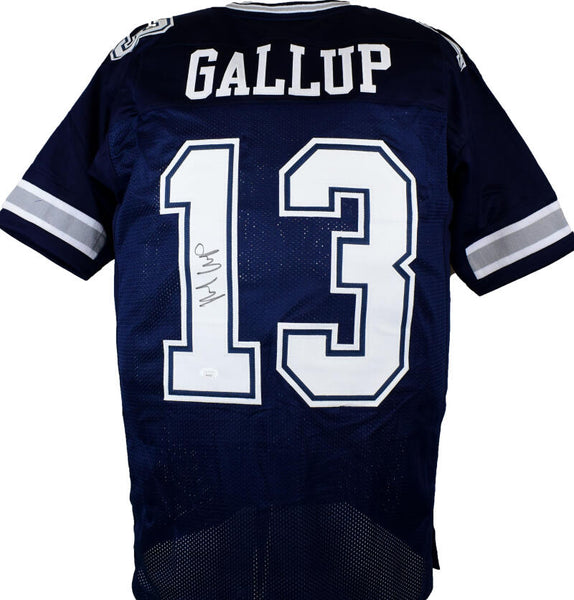 Michael Gallup Signed Autographed Dallas Cowboys Custom Jersey