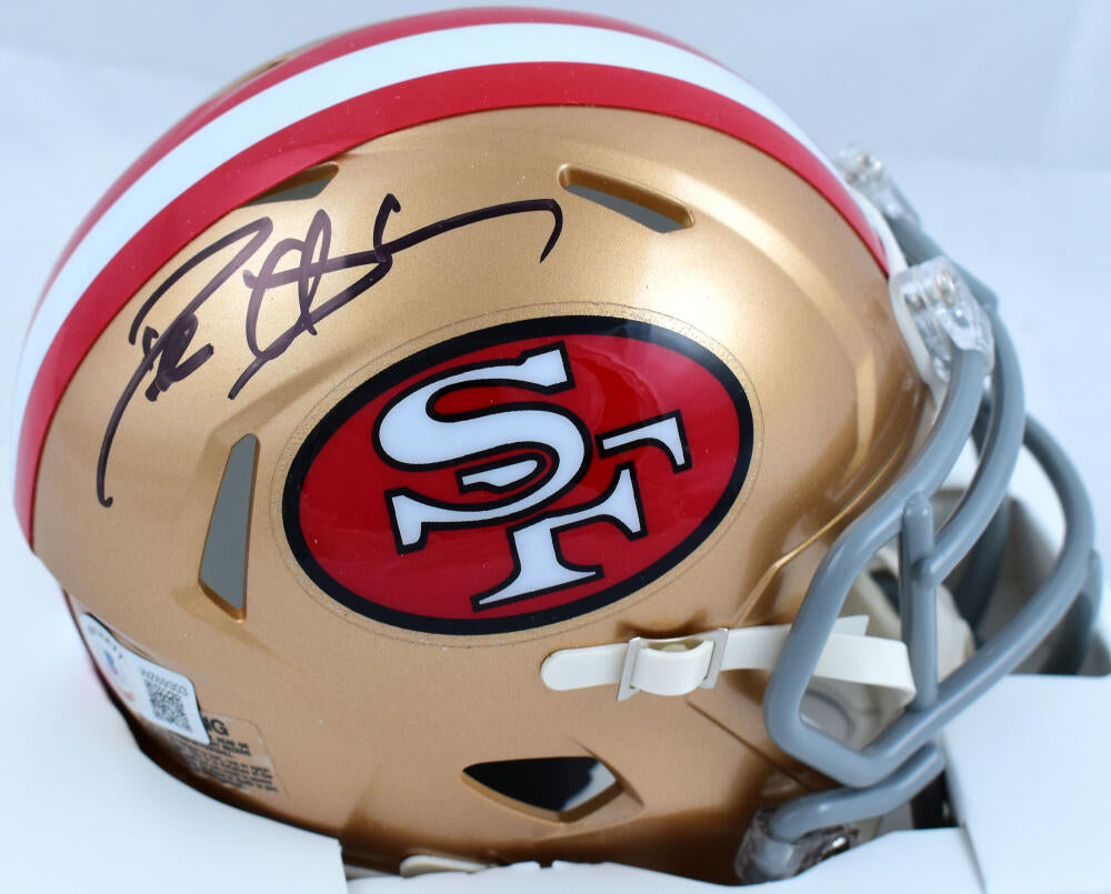 Deion Sanders Autographed San Francisco 49ers 64-95 Speed Mini Helmet- –  The Jersey Source