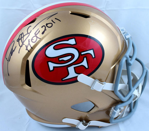 Deion Sanders Autographed San Francisco 49ers F/S 64-95 Speed Helmet w –  The Jersey Source