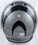 Ja'Marr Chase Autographed Cincinnati Bengals Flash F/S Speed Authentic Helmet - PSA*Orange Image 4