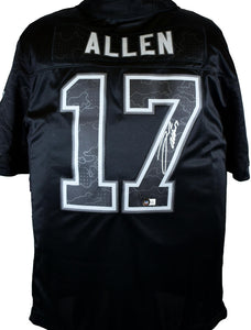 Josh Allen Autographed Buffalo Bills Nike Black RFLCTV Jersey- Beckett –  The Jersey Source