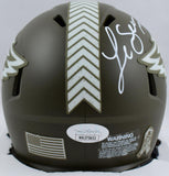 LeSean McCoy Autographed Eagles Salute to Service Speed Mini Helmet- JSA W *White Image 3