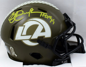 Eric Dickerson Autographed Rams Mini Helmet