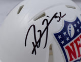 Ray Lewis Lawrence Taylor Autographed NFL Speed Mini Helmet-Beckett W Hologram *Black Image 3