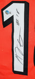 AJ Green Autographed Orange Pro Style Jersey-Beckett W Hologram *Black *1 Image 2