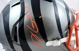 AJ Green Autographed Cincinnati Bengals F/S Flash Speed Helmet-Beckett W Hologram *Orange Image 2