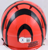 AJ Green Autographed Cincinnati Bengals Speed Mini Helmet-Beckett W Hologram *Black Image 3