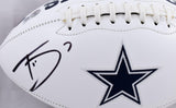 Trevon Diggs Autographed Dallas Cowboys Logo Football-Beckett W Hologram *Black Image 2