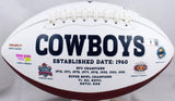 Trevon Diggs Autographed Dallas Cowboys Logo Football-Beckett W Hologram *Black Image 3