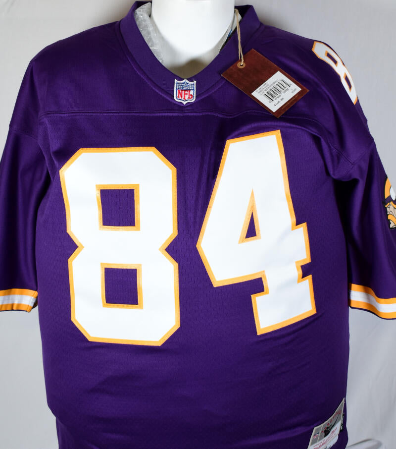 Randy Moss Minnesota Vikings Autographed Mitchell & Ness Purple