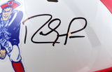 Randy Moss Autographed Patriots F/S 90-92 Speed Authentic Helmet w/Straight Cash-Beckett W Hologram *Black Image 3