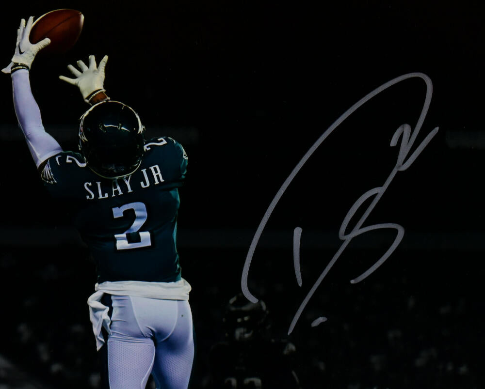 Darius Slay Jr Autograph Signed Eagles Black Jersey 