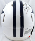 Drew Pearson/Roger Staubach/Tony Dorsett Signed Cowboys F/S 60-63 Speed Authentic Helmet w/2 Insc.-Beckett W Hologram  Image 4