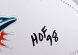 Dwight Stephenson Autographed Miami Dolphins Logo Football w/HOF- Prova *Black Image 2