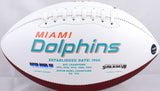 Dwight Stephenson Autographed Miami Dolphins Logo Football w/HOF- Prova *Black Image 4