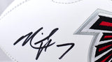 Michael Vick Autographed Atlanta Falcons Logo Football - Beckett W Hologram *Black Image 2
