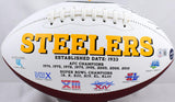 Kordell Stewart Autographed Pittsburgh Steelers Logo Football- Beckett W Hologram *Black Image 3