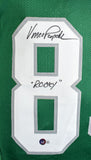 Vince Papale Autographed Green Pro Style Jersey w/ Rocky- Beckett W Hologram *Black Image 2