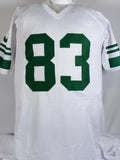 Vince Papale Autographed White Pro Style Jersey w/ Rocky- Beckett W Hologram *Silver Image 3