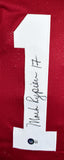 Mark Rypien Autographed Red College Style Jersey -Beckett W Hologram  *Black Image 2