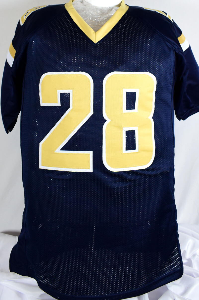 MARSHALL FAULK AUTOGRAPHED ST. LOUIS RAMS JERSEY