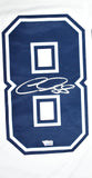 CeeDee Lamb Autographed Dallas Cowboys Nike White Alternate Vapor Limited Jersey - Fanatics *Silver Image 2