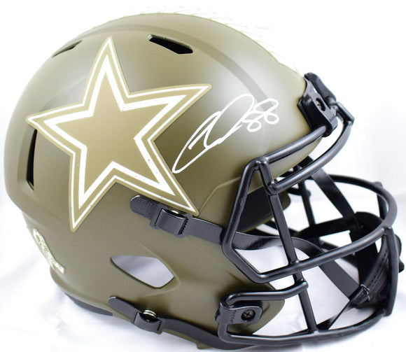 Chuck Norris Autographed Dallas Cowboys Salute to Service Speed