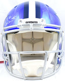 Dak Prescott Autographed Dallas Cowboys F/S Flash Speed Authentic Helmet-Beckett W Hologram *White Image 4